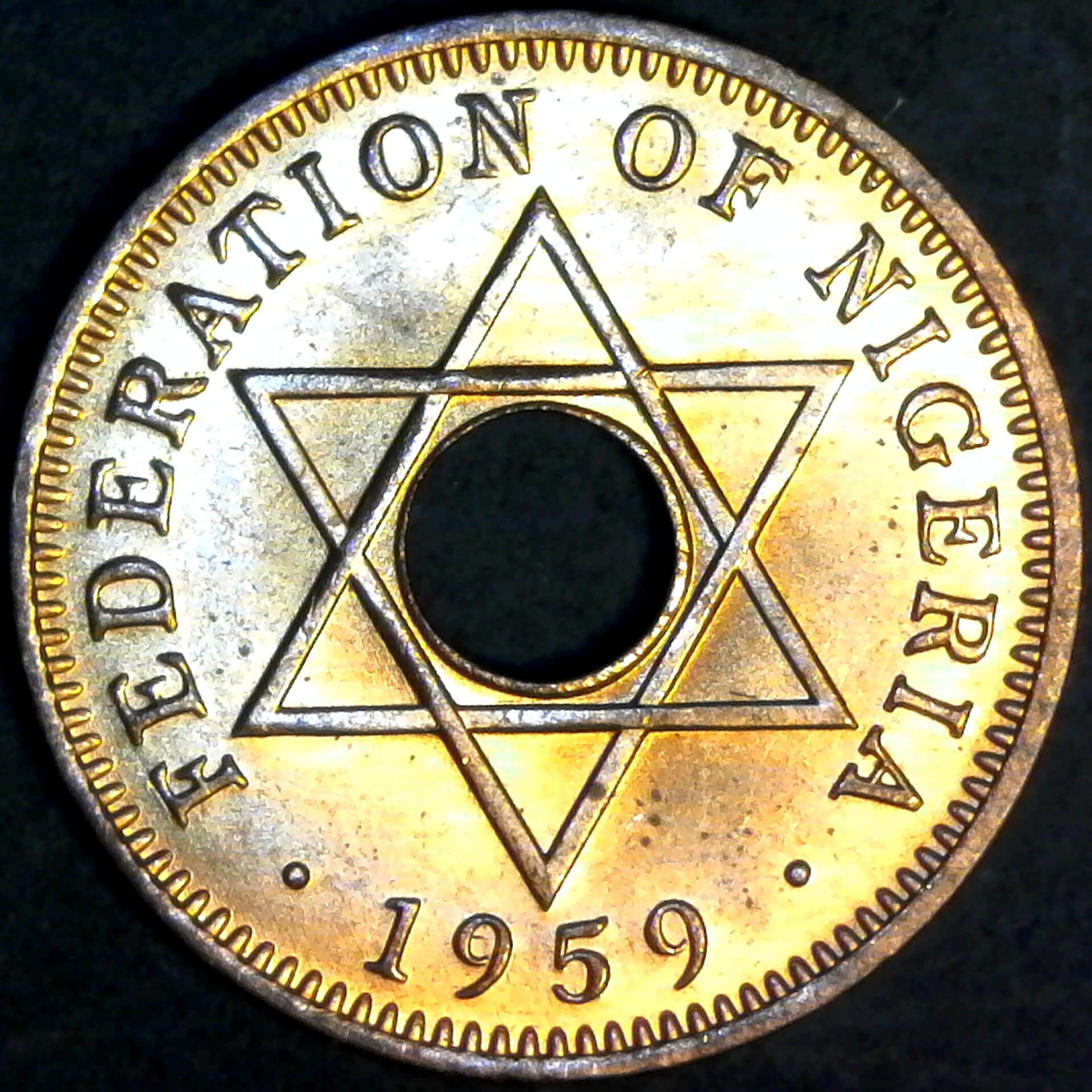 Nigeria Halfpenny 1959 obv.jpg