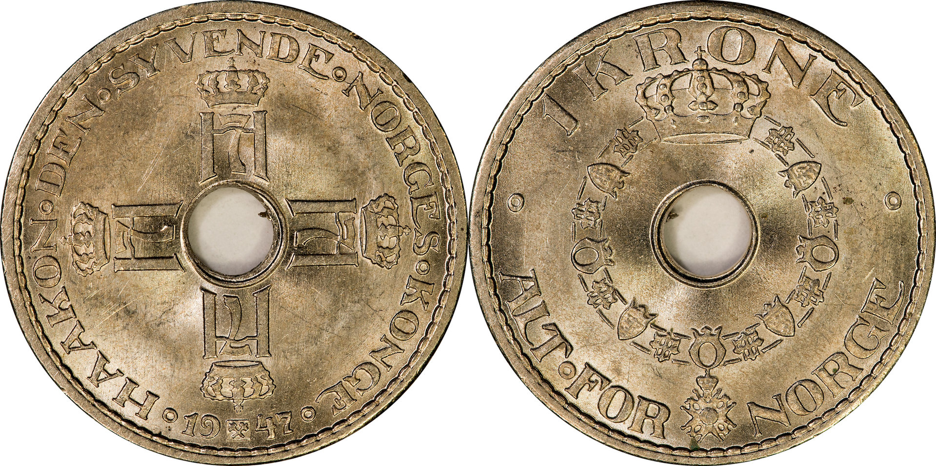 Norway - 1947 1 Krone.jpg