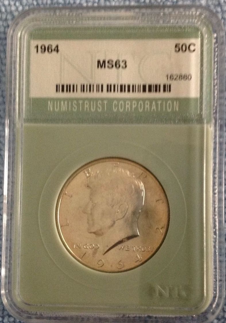 NTC 1964-P Kennedy Half Dollar ~Brilliant Uncirculated 1.JPG