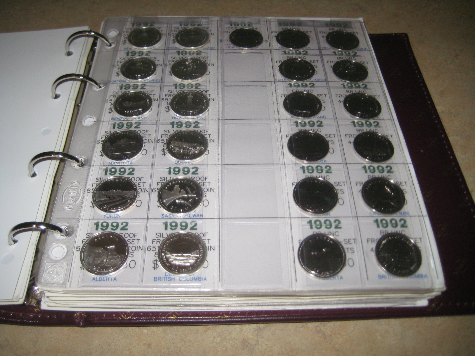 Number 10 Canada Quarters.JPG
