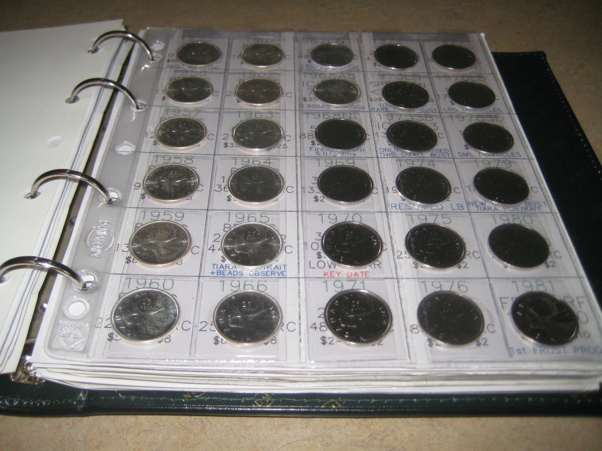 Number 5 Canada Quarters.JPG