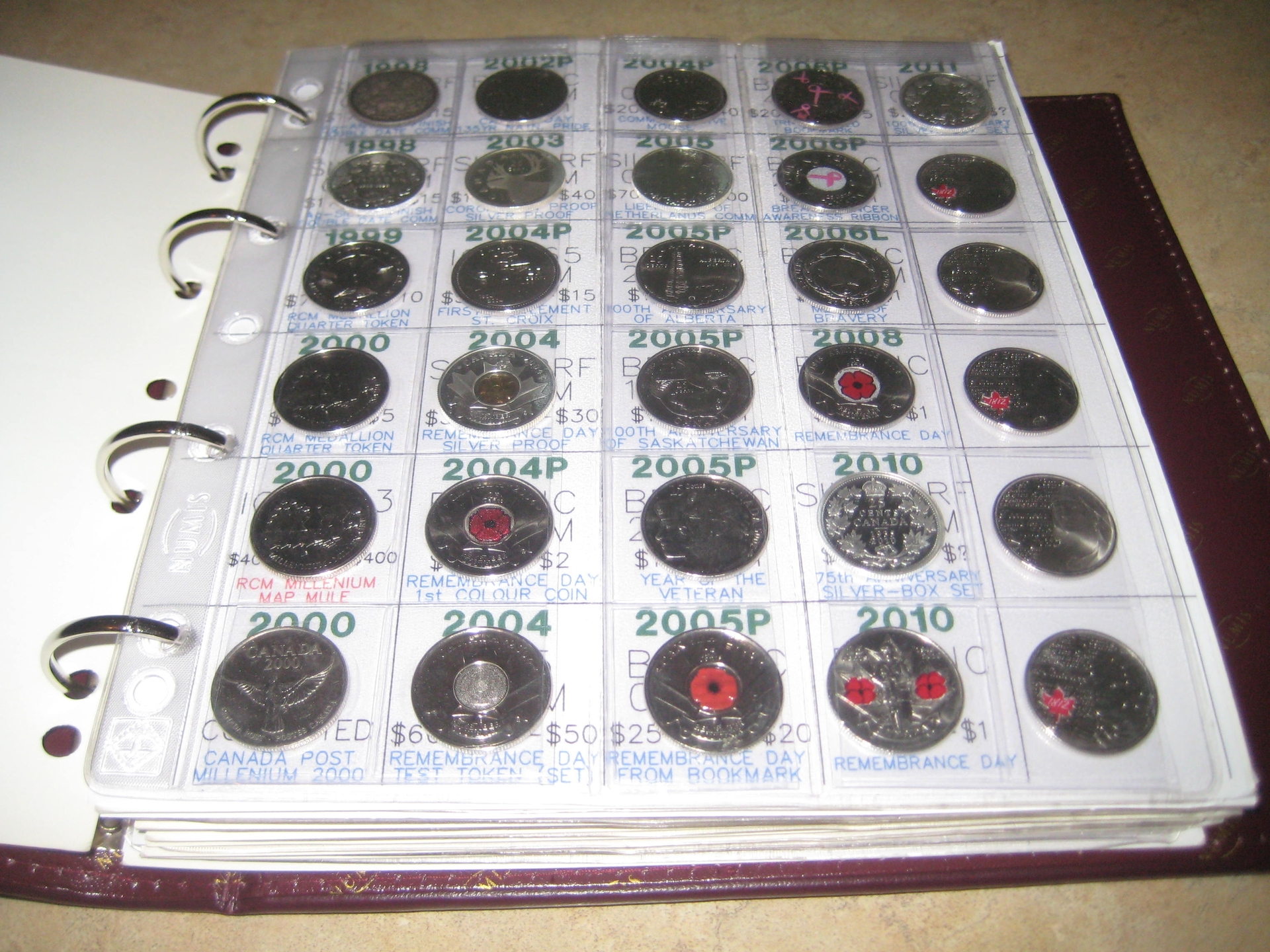 Number 9 Canada Quarters.JPG