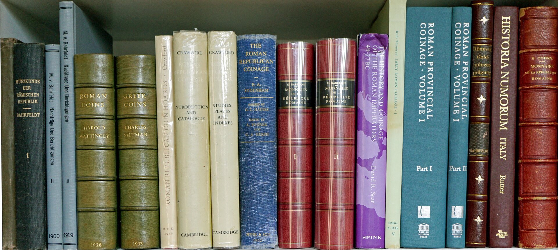 Numismatic Library Roman Coinage 1.JPG