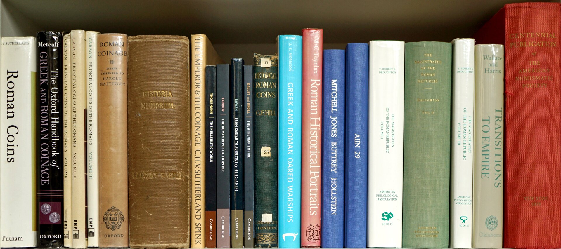 Numismatic Library Roman Coinage 3.JPG