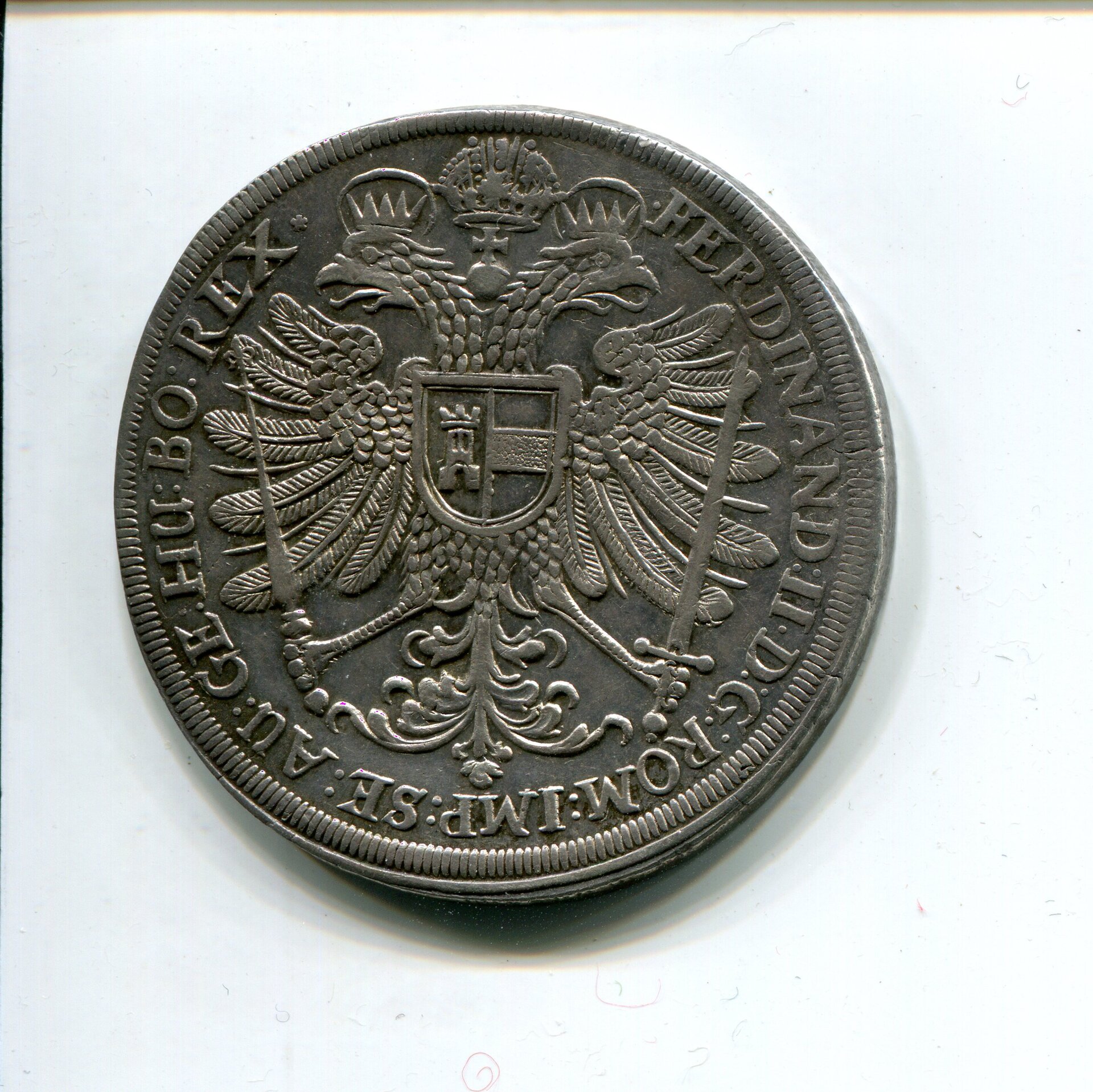Nuremberg Ferd II Taler nd 1632 rev 298.jpg