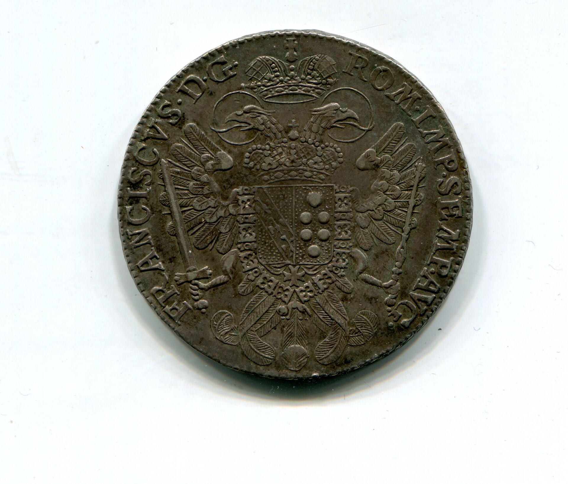 Nuremberg Franz I Taler 1765 LD rev 445.jpg