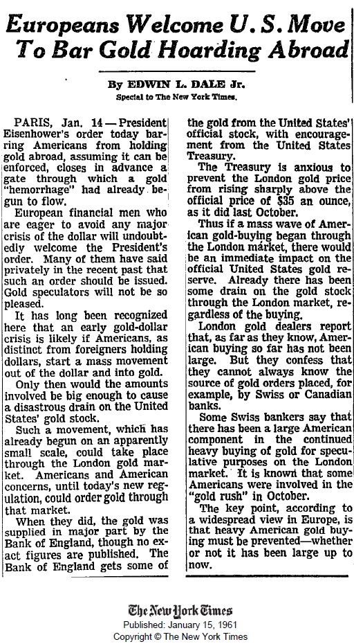 NYT 01-15-61 Ike vs. Gold.jpg