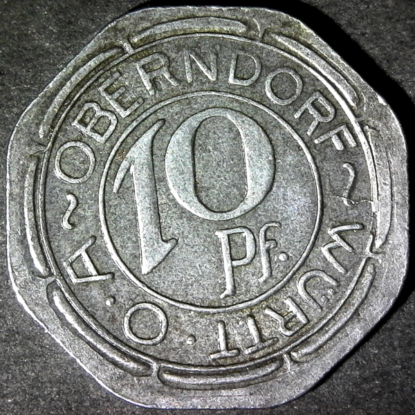 Oberndorf 10 Pf 1918 obv D Small.jpg