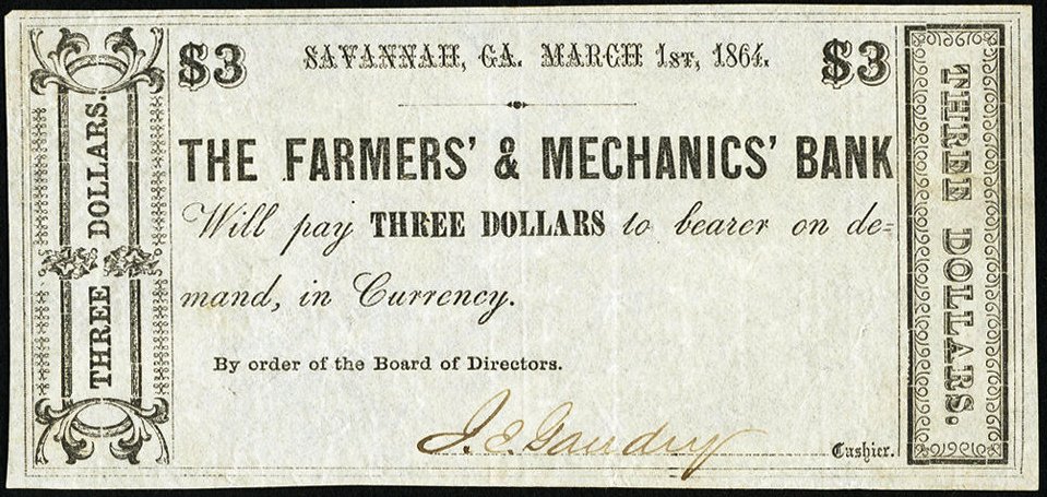 obs_GA_$3_Savannah_FarmersMerchants_March1-1864_face.jpg