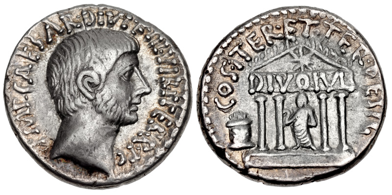Octavian AR Denarius 540-2 CNG 2012.jpg