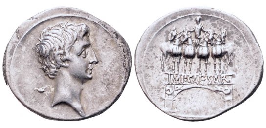 Octavian AR Denarius Horses.jpg