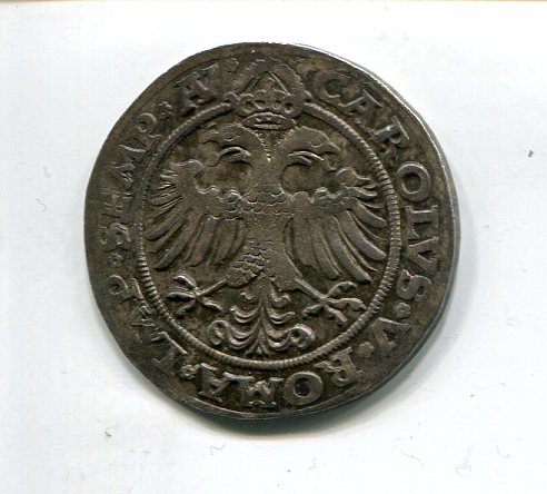 Oettingen Karl Wolf Lud XIV & Martin Qtr Taler 1543 rev 103.jpg