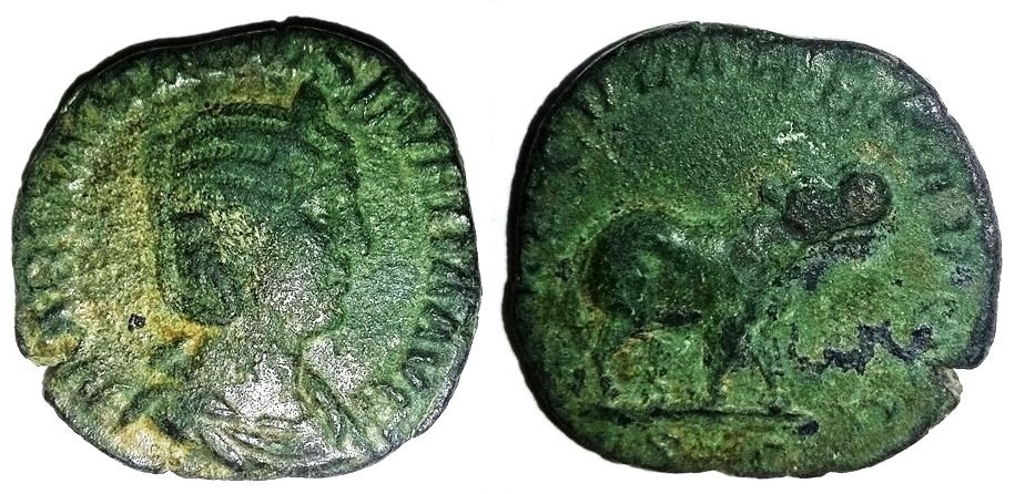 Otacilia Severa SAECVLARES AVGG Sestertius.jpg