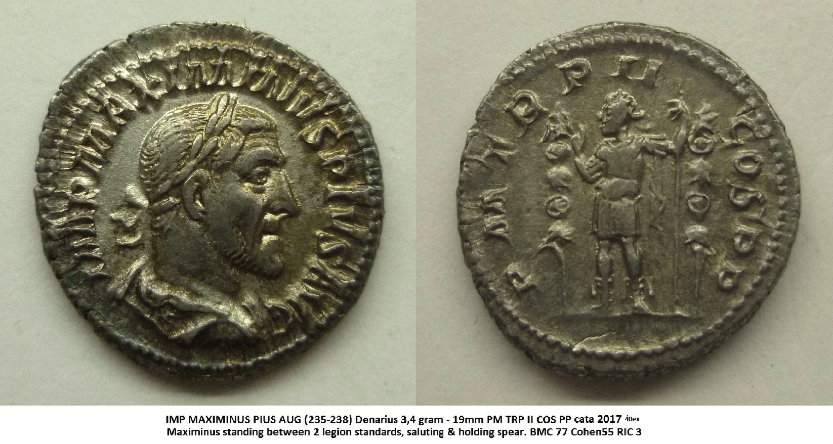 Denarius Maximinus Thrax 235-238 | Coin Talk