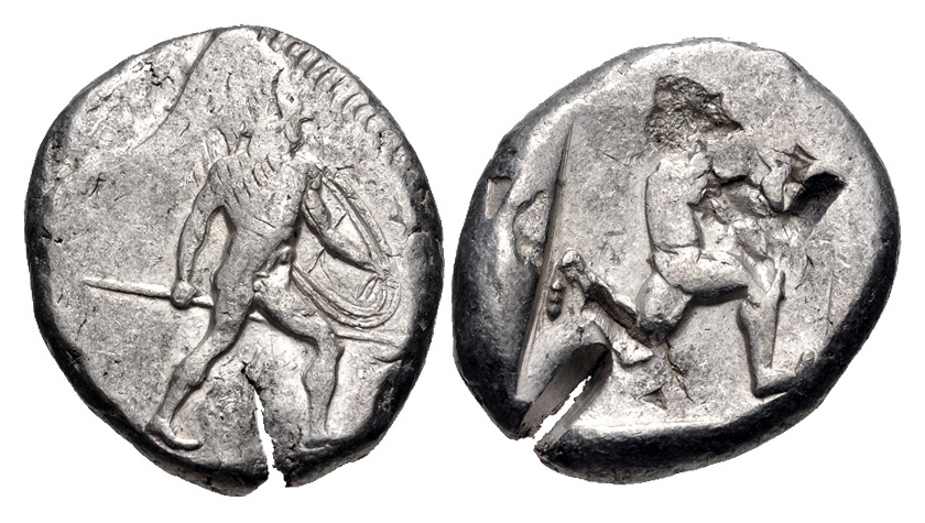 PAMPHYLIA Aspendos - Stater Warrior Triskeles.jpg