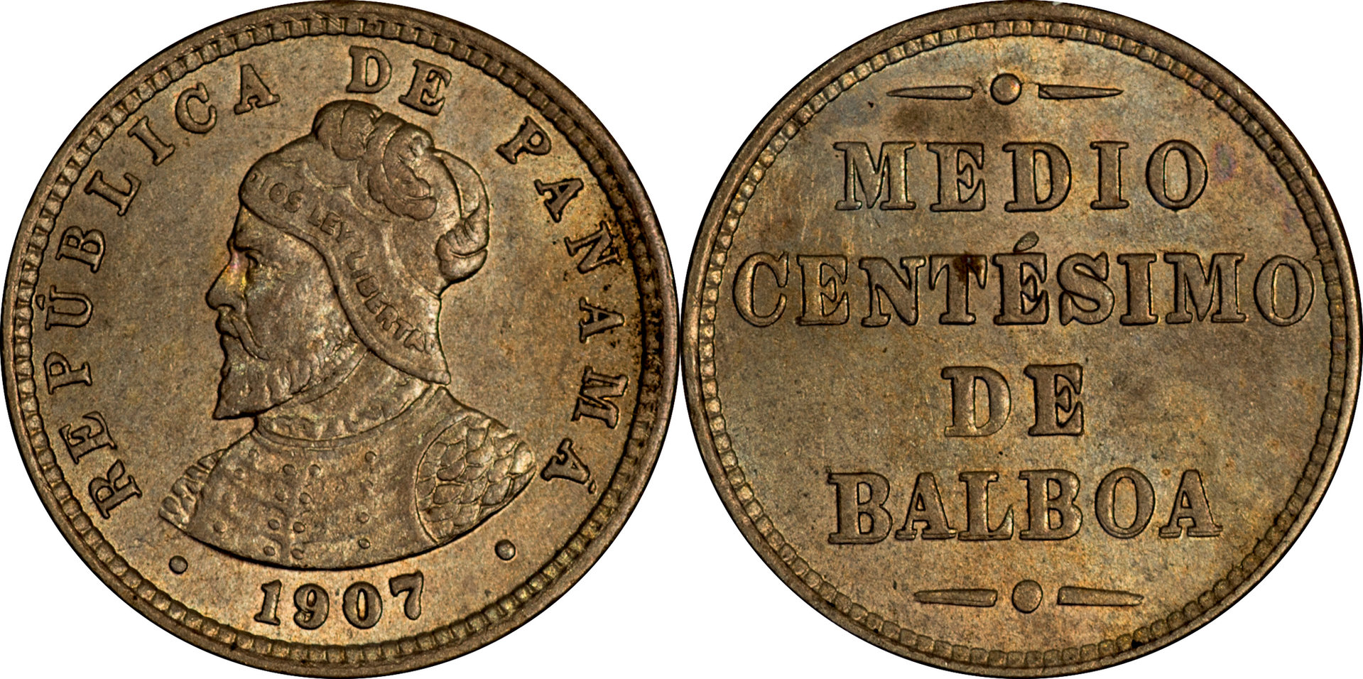Panama - 1907 Half Centesimo.jpg