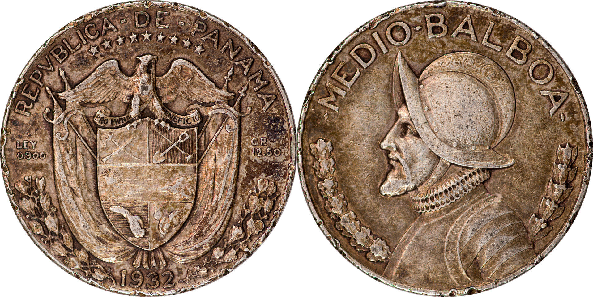 Panama - 1932 Half Balboa.jpg