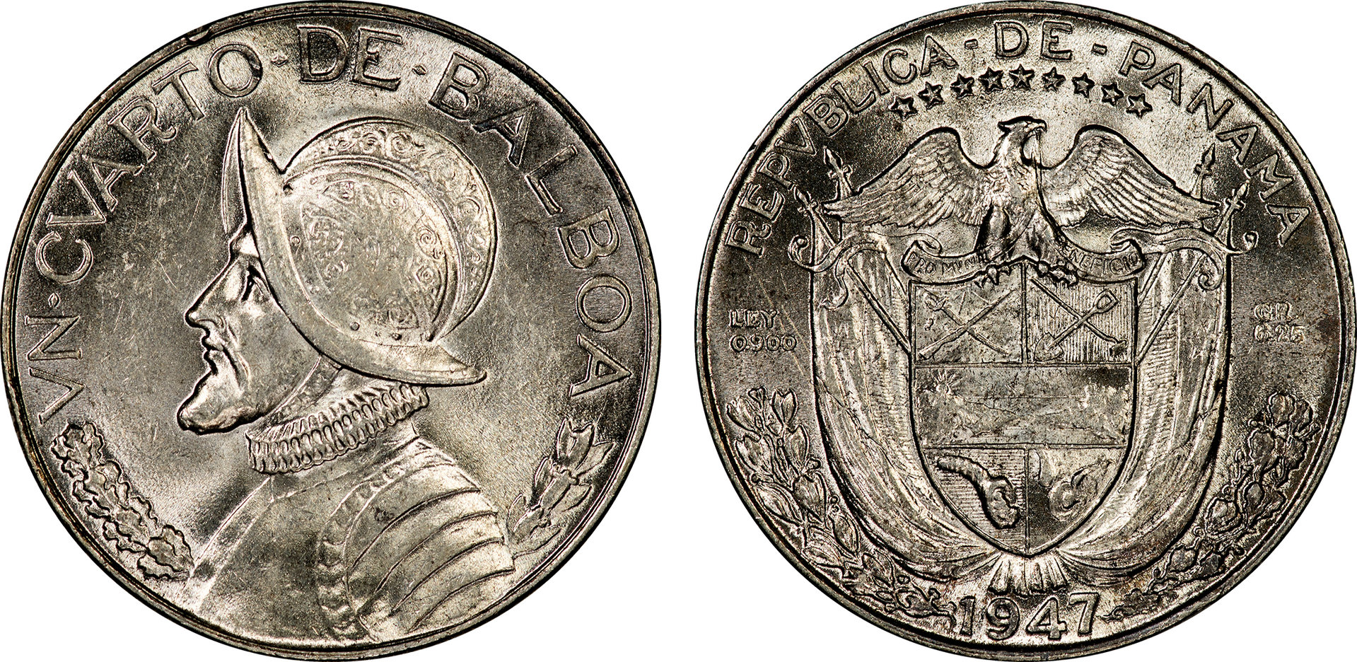 Panama - 1947 Quarter Balboa.jpg