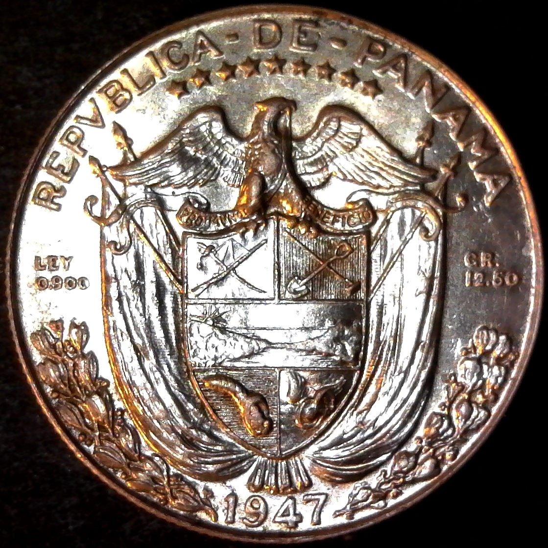 Panama Half Balboa 1947 REV A.jpg