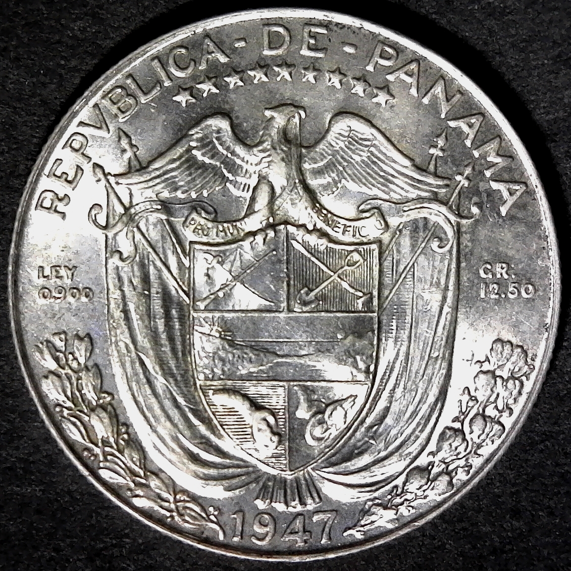 Panama Half Balboa 1947 REV less 5.jpg