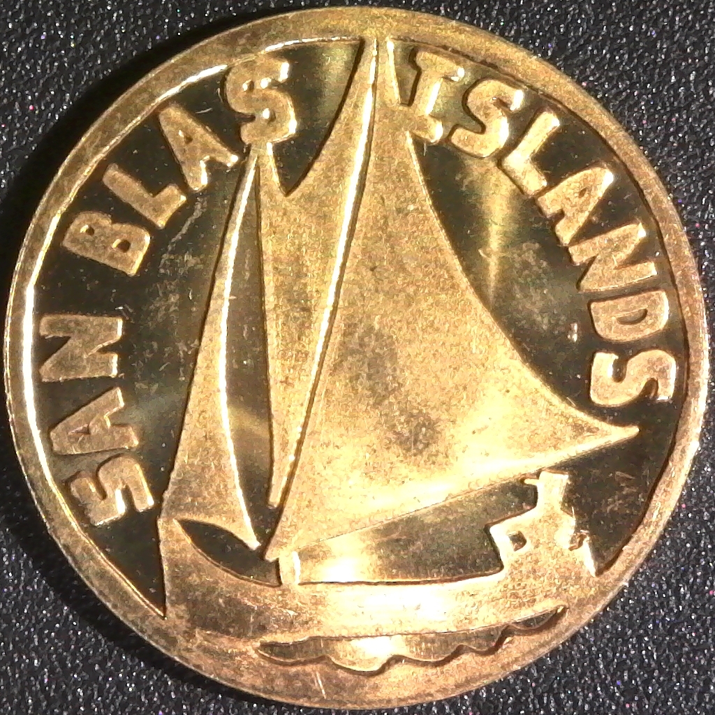 Panama San Blas Islands 5 Coconuts ND (1971) obv.jpg