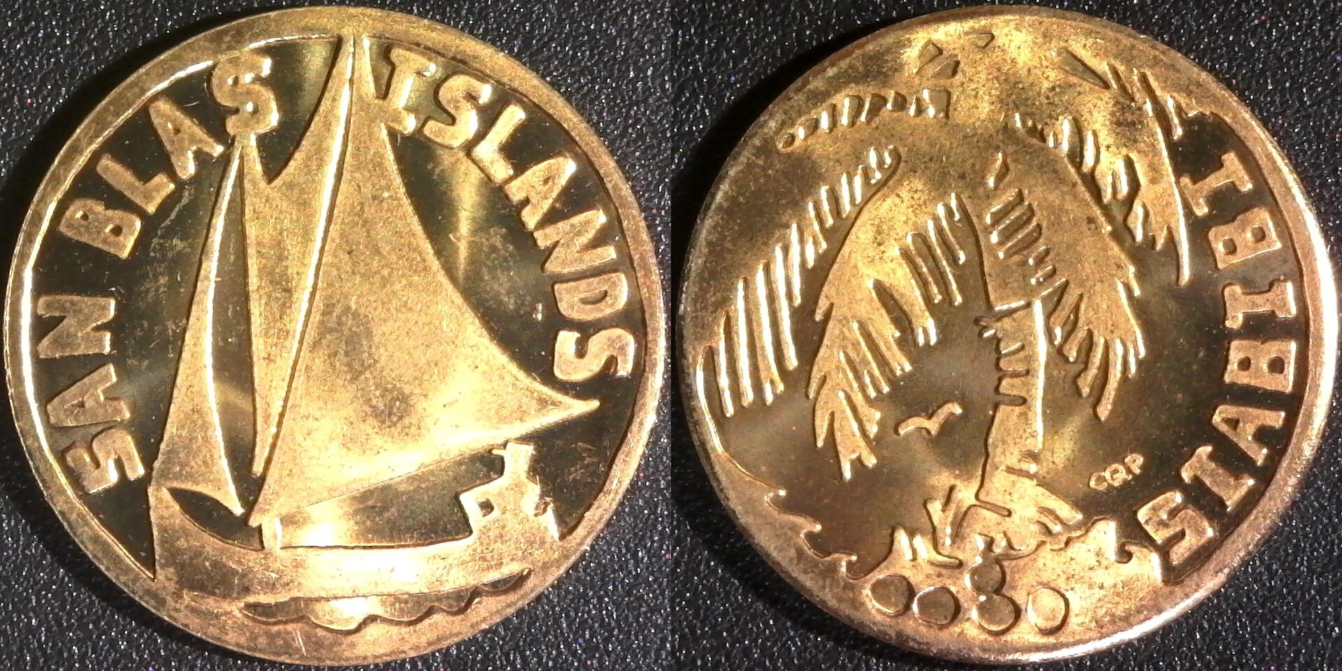 Panama San Blas Islands 5 Coconuts ND (1971) obv-side.jpg