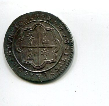 Papal States Avignon Alex VII Luigino 1662 rev 362.jpg