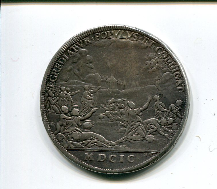 Papal States Innocent XII Piastre with Israelites & manna 1699 rev 316.jpg