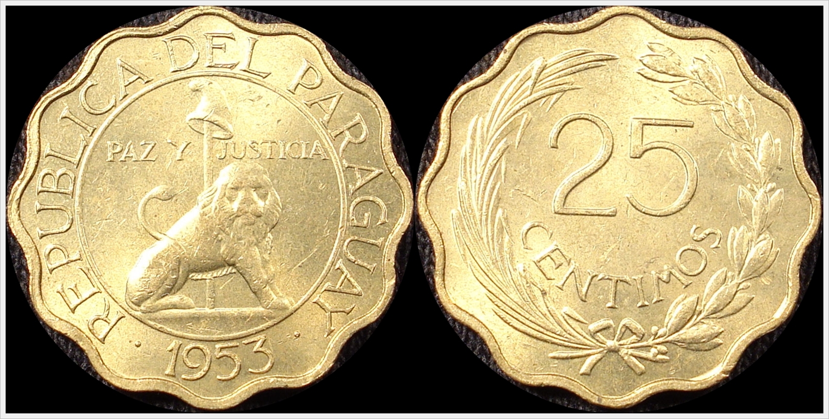 Paraguay 1953 25 Centimos.jpg