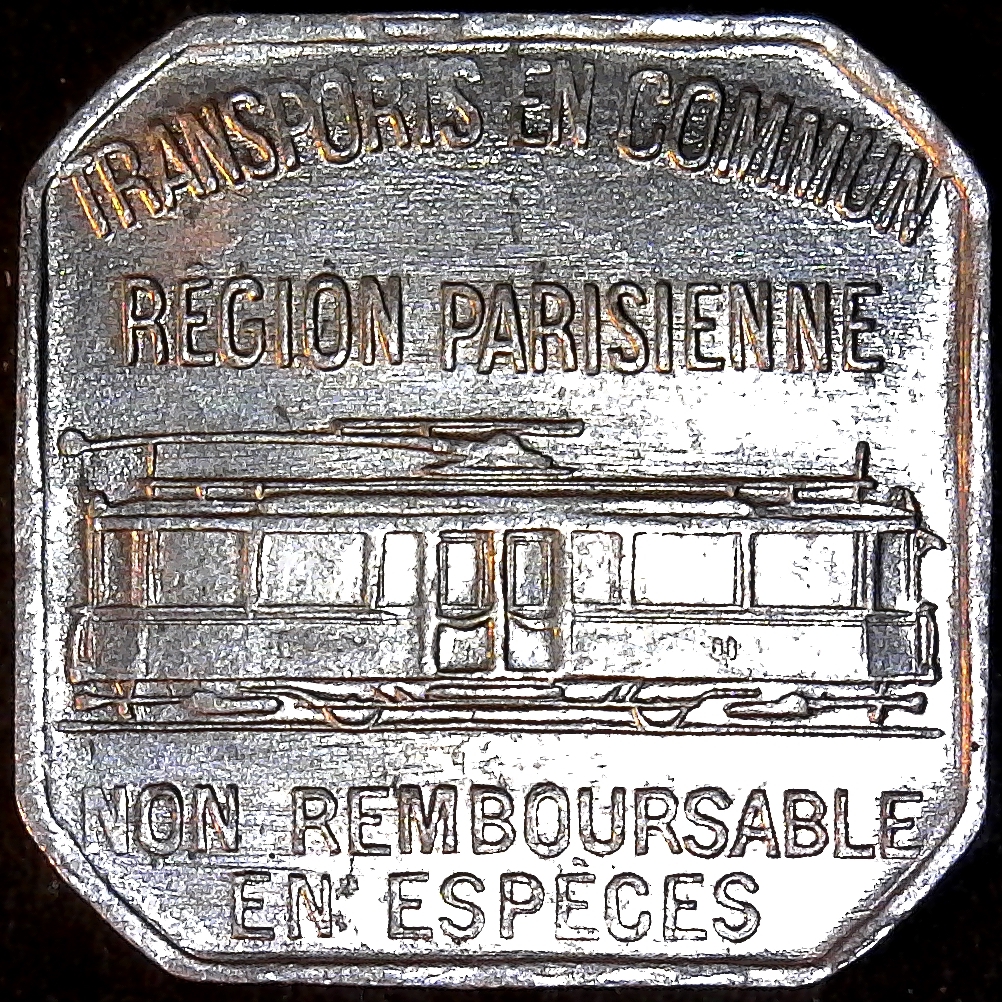 Paris transit token 1921 reverse.jpg