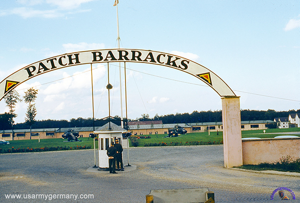 Patch Barracks main gate early 1950s.jpg