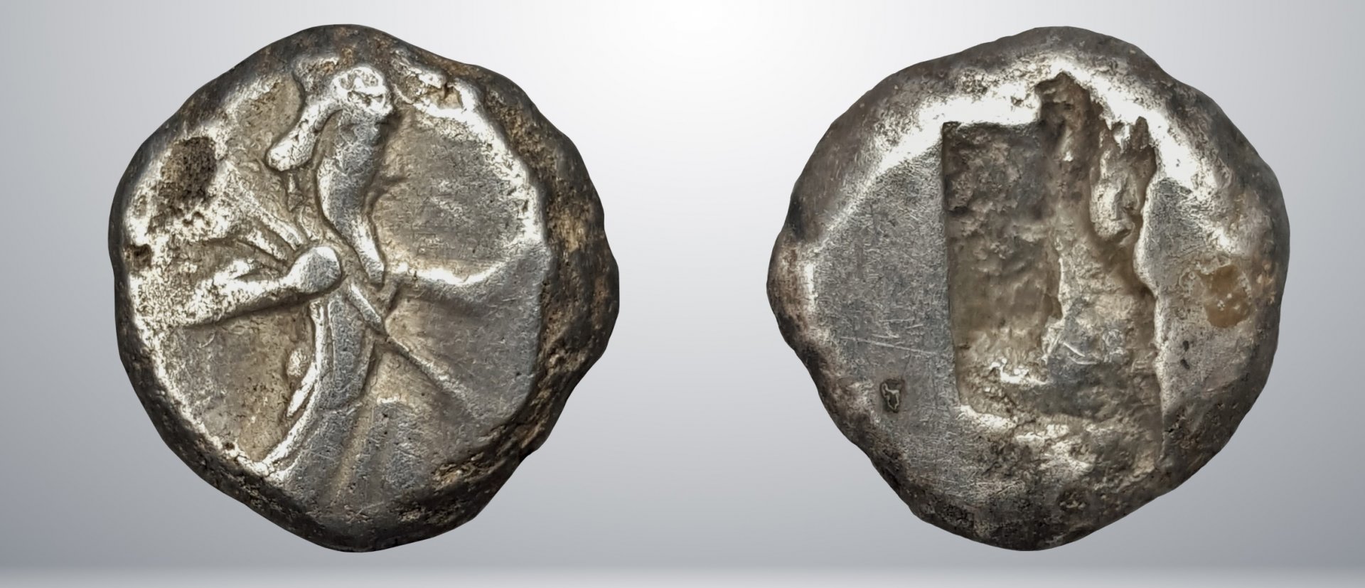 Persian Empire - period of Xerxes I to Darius Ii - 485-420 BC - AR Siglos - SMALLER, FOR WEB.jpg