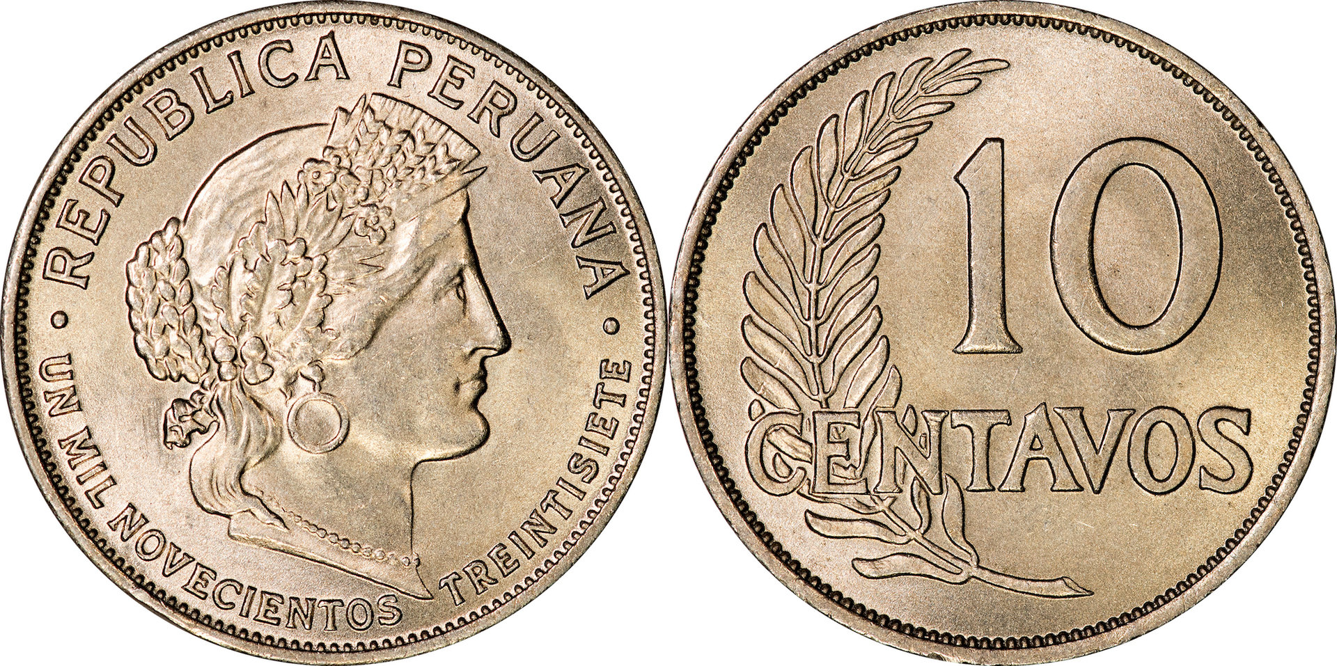 Peru - 1937 10 Centavos.jpg