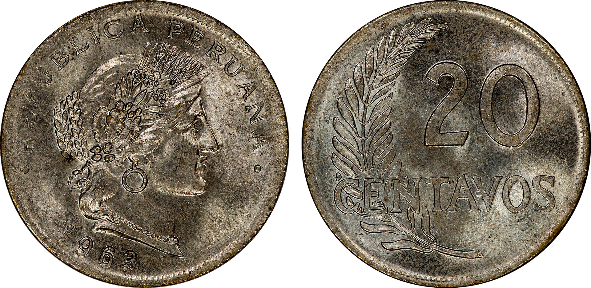 Peru - 1963 20 Centavos (Thin Flan).jpg