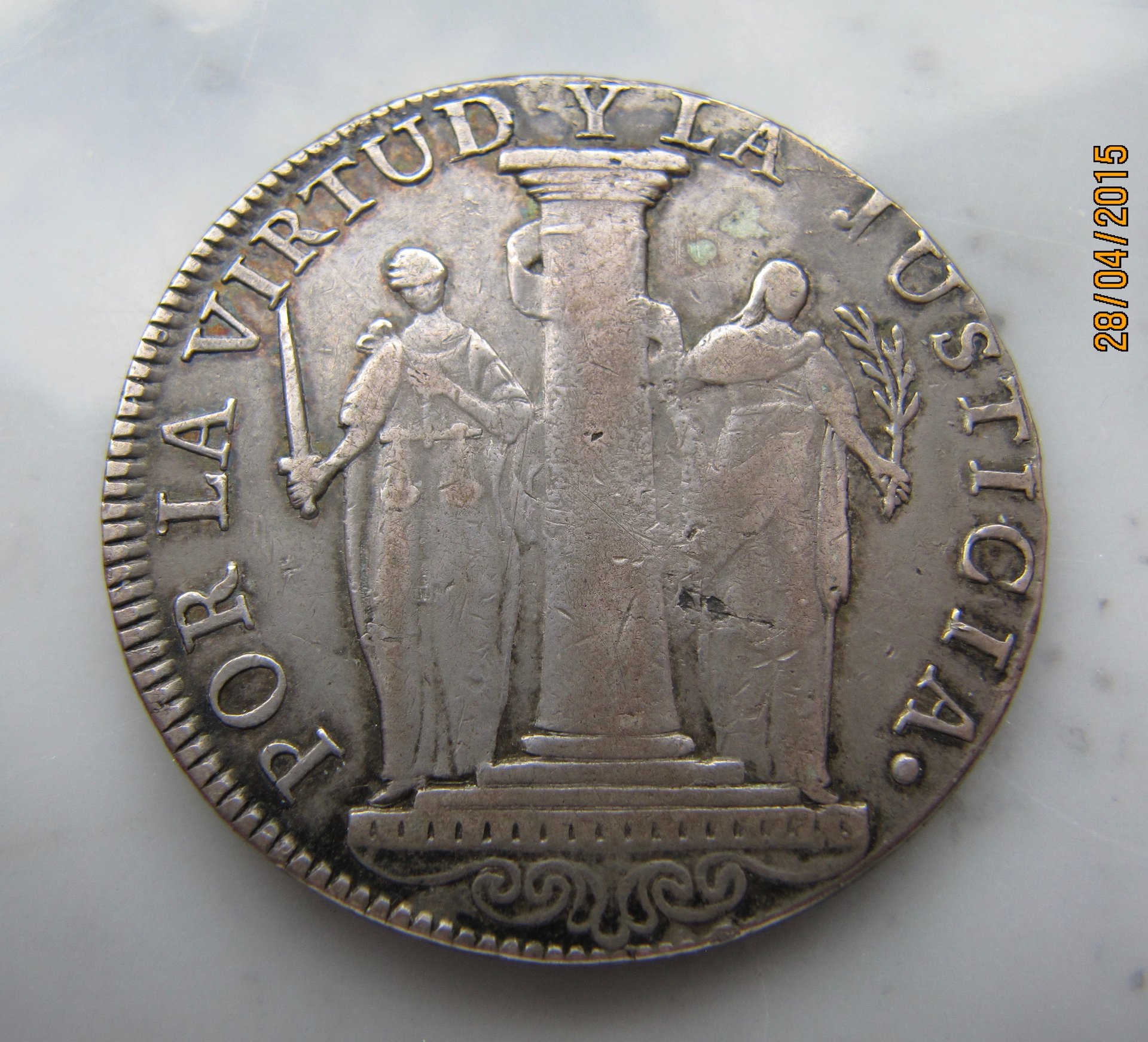 Peru Libre 8 Reales 1822 - REV - 1.jpg