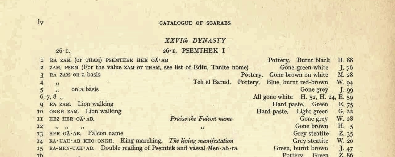 Petrie, Scarabs & Cylinders  .jpg
