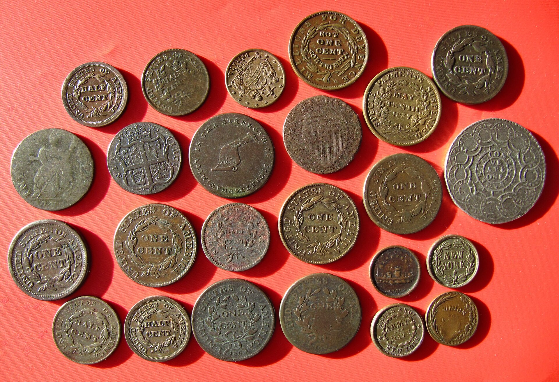 Peus - Group - Cents - Half Cents - Colonial Lot Peus auction - REV - November 2025.jpeg