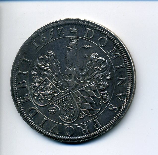 Pfalz Karl I Ludwig Taler 1657 rev 544.jpg