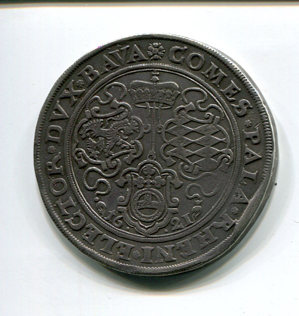 Pfalz-Simmern Fried V Taler 1621 Heidelberg rev 566.jpg