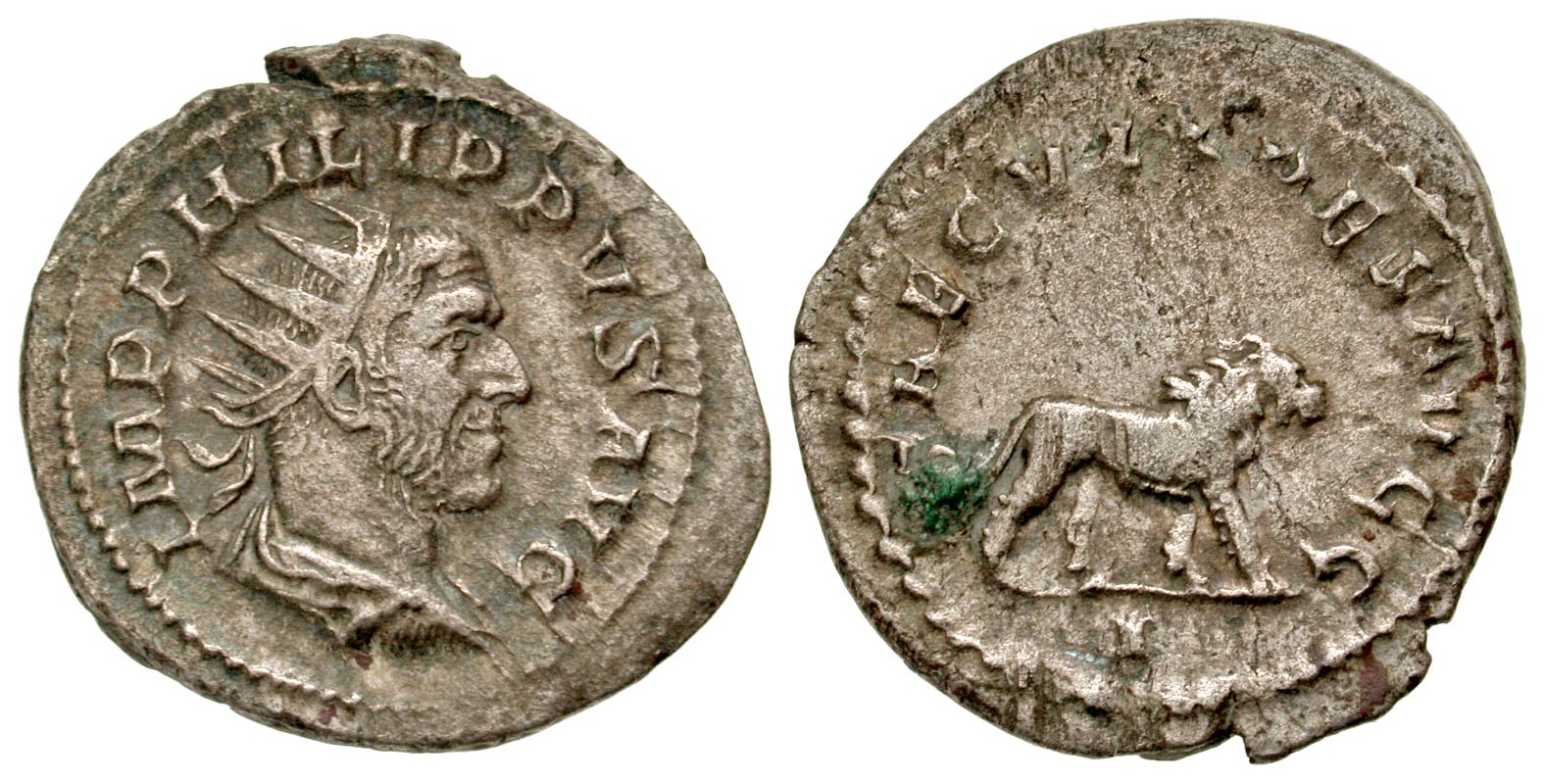 Philip I. A.D. 244-249. AR antoninianus. Rome mint, A.D. 248.jpg
