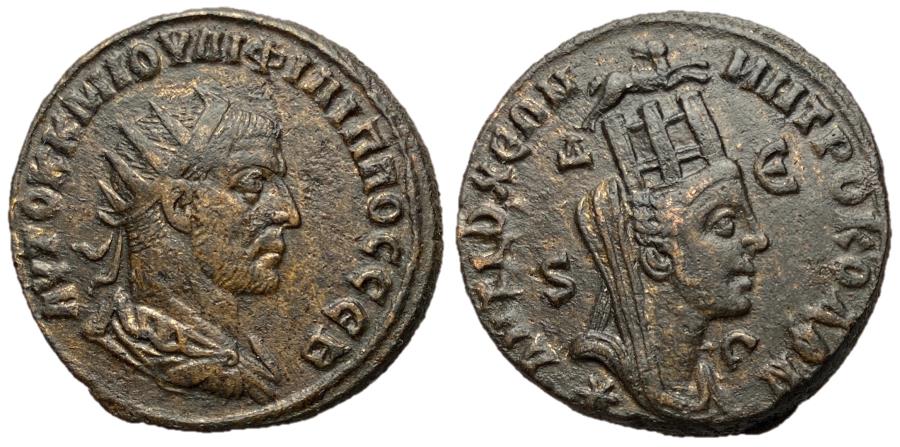 Philip I Antioch Octassarion Tyche reverse Ram above.jpg