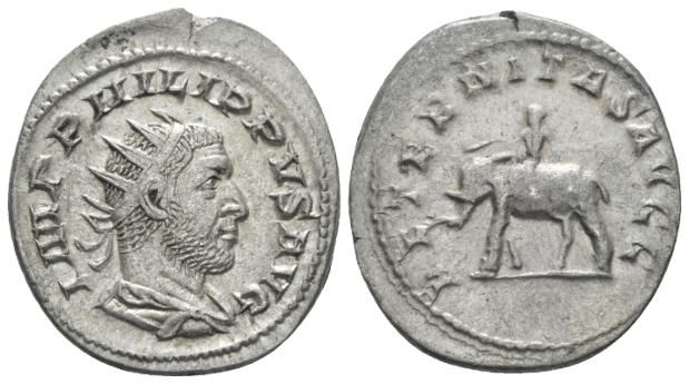 Philip I AR Antoninianus Elephant Ex-Naville Auction 63.jpg