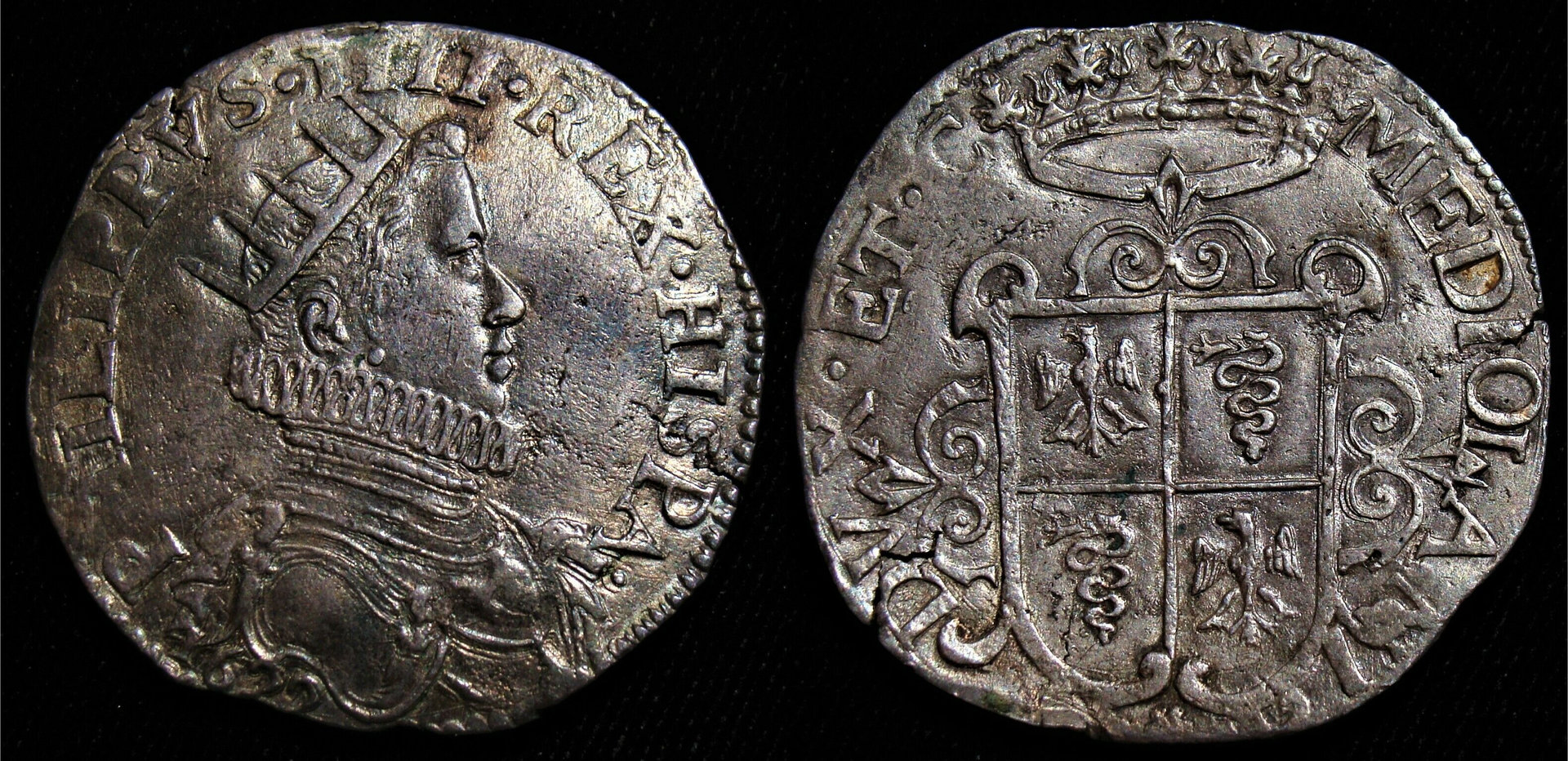 Philip IV Ducaton, 1622, 31.7 grams, eBay, 8-25-20.jpg