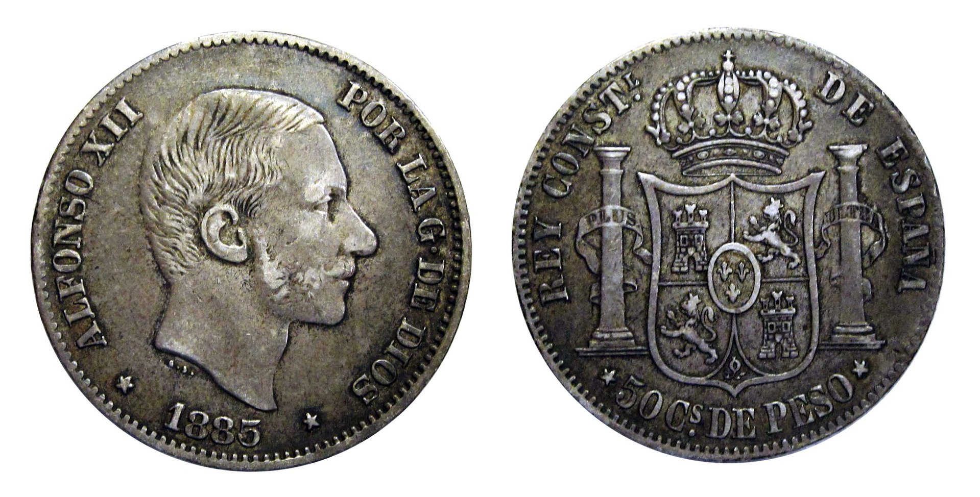 Philippine 1885 Spain 50 Centavos.jpg