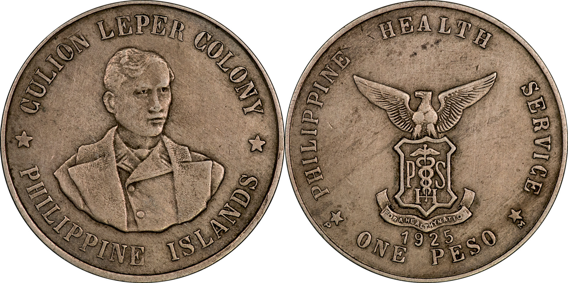 Philippines (Culion Island) - 1925 1 Peso.jpg