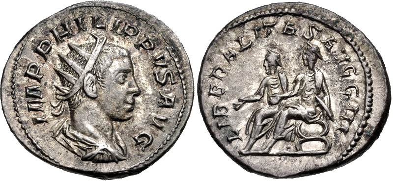 phillip II antoninianus curule chair.jpg