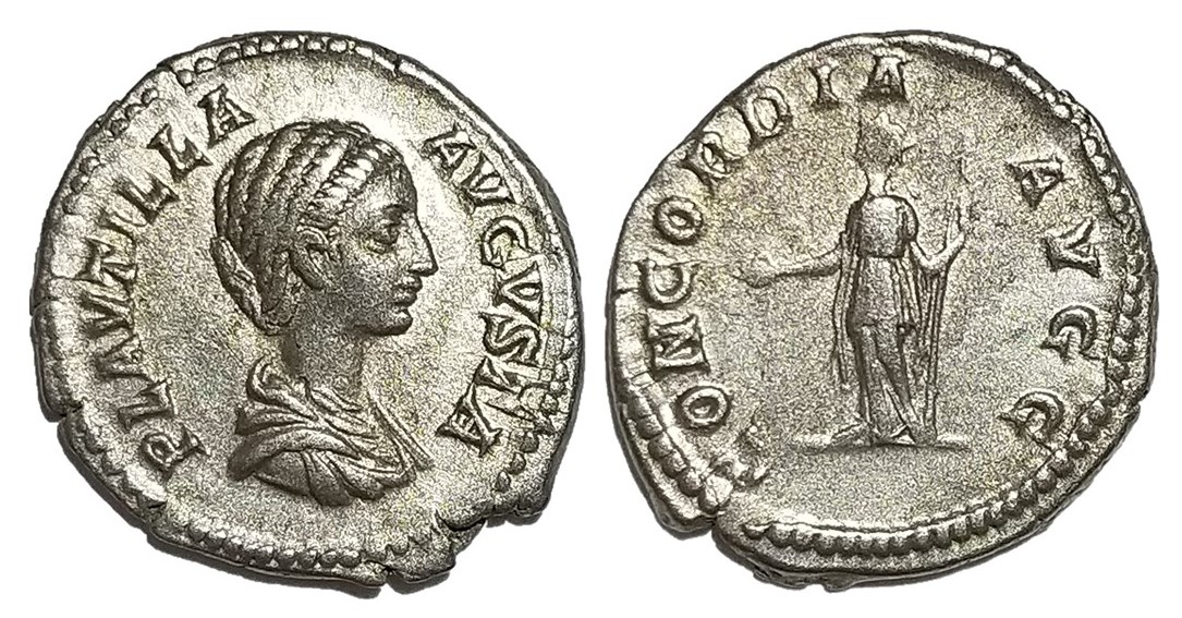 Plautilla CONCORDIA AVGG Standing Denarius.jpg