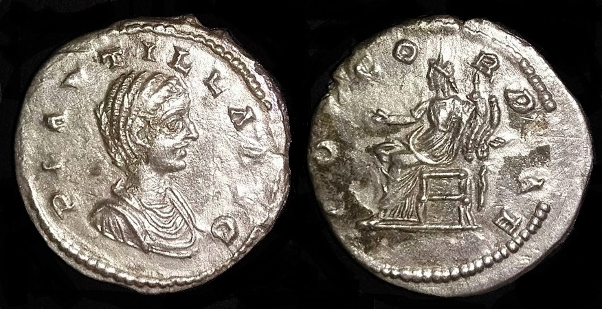 Plautilla CONCORDIA seated denarius Laodicea.jpg
