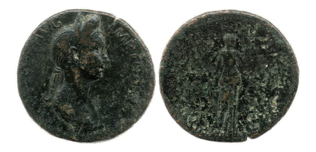 Plotina FIDES sestertius BMC 2.png