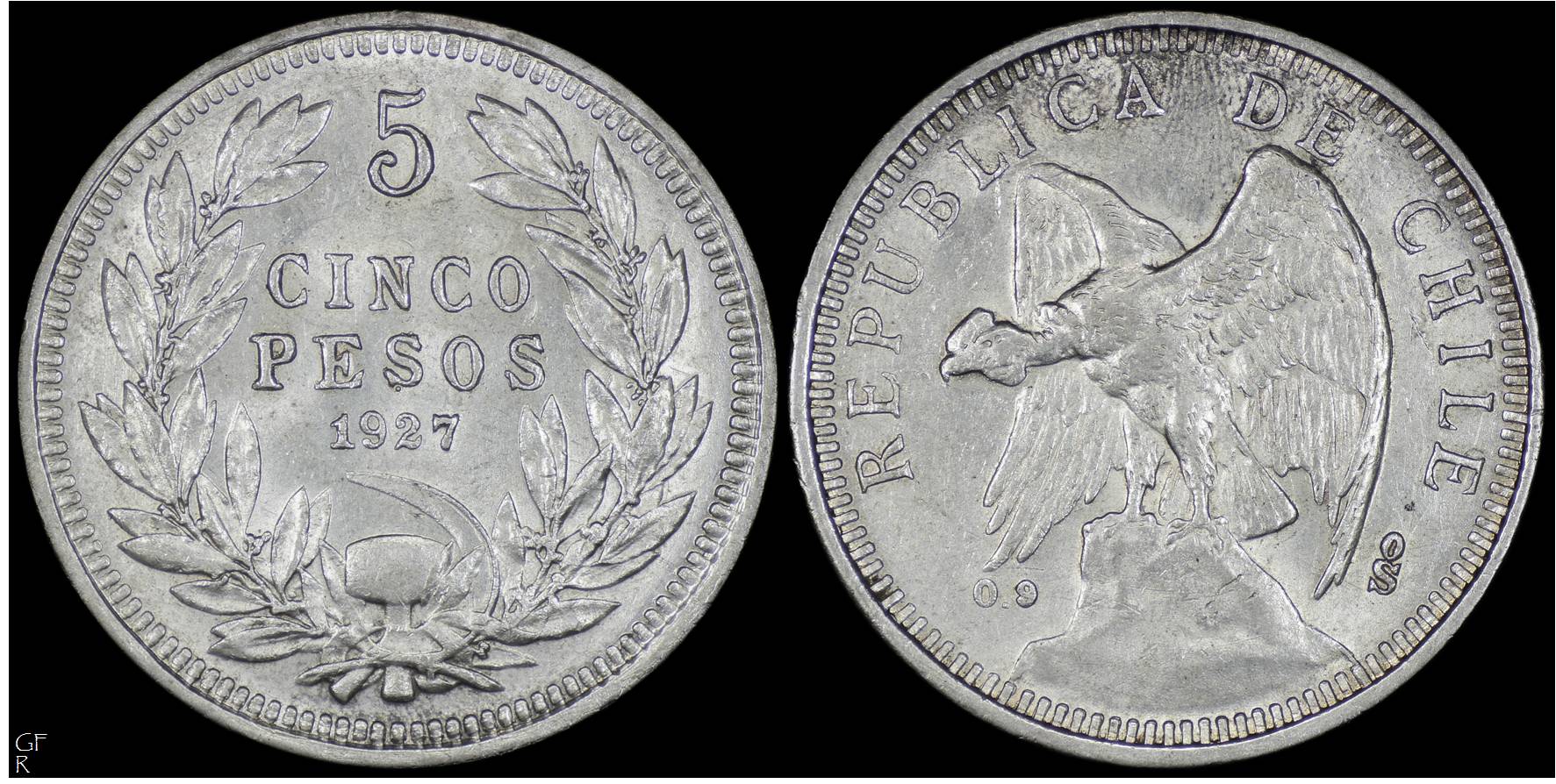 Pn49 Chile 1927 5 Pesos.jpg